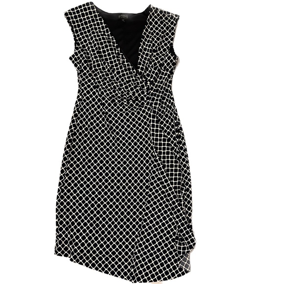 New - Enfocus Studio Blue Dress | Color: Blue/White | Size: 14 - Picture 9 of 13